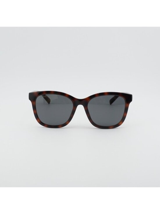 Gucci GG1984SK 002 Unisex Sunglasses Havana Square Frame, Blue Lenses main image 5